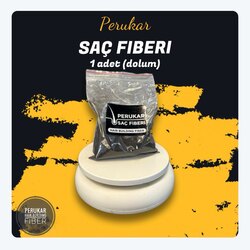 PERUKAR SAÇ FİBERİ POMPASIZ 1 ADET(DOLUM) 