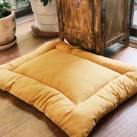 Kedi ve Köpek Minderi Hardal 75CM*55CM