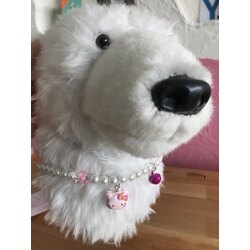 İnci Köpek Kolyesi 