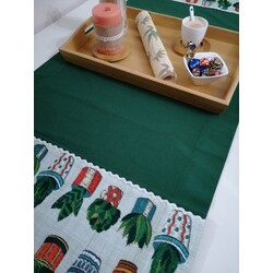 kaktüs desenli runner