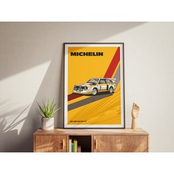 Audi Sport Quattro S1 E2 Tablo (40x55cm)