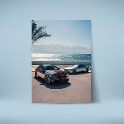 BMW G80 M3 & G82 M4 Foreks Tablo (35x50cm)