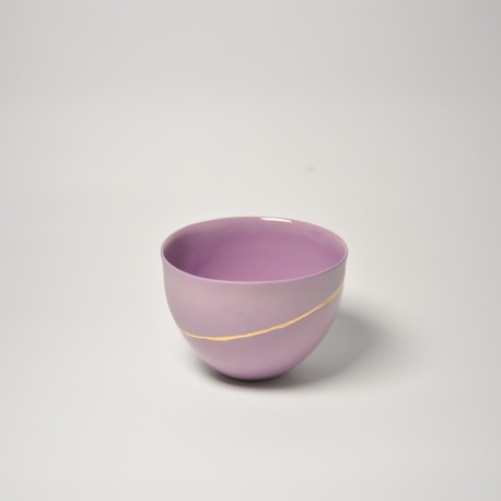 Palm / Lila - Gold