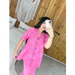 Pembe kalpli pileli model