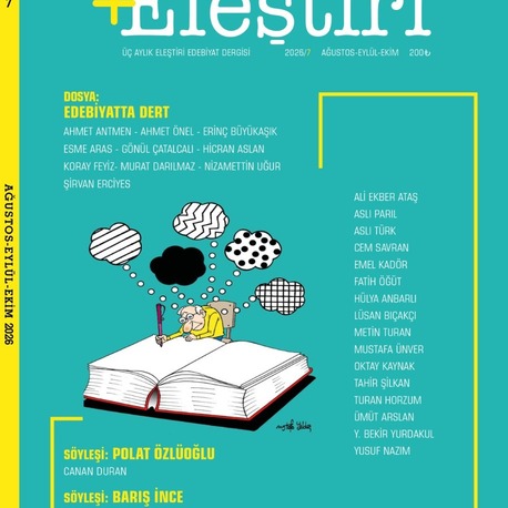 +Eleştiri / Üç Aylık Edebiyat Dergisi • AĞUSTOS-EYLÜL-EKİM 2026 • Sayı: 7