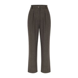 PİLELİ GENİŞ PAÇA PANTOLON