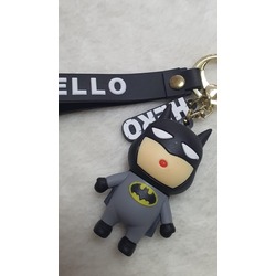 Batman & Pokemon temalı figürlü anahtarlık