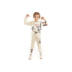 Mickey mouse unisex çocuk eşofman takımı 