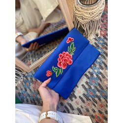 Saten Saks Clutch