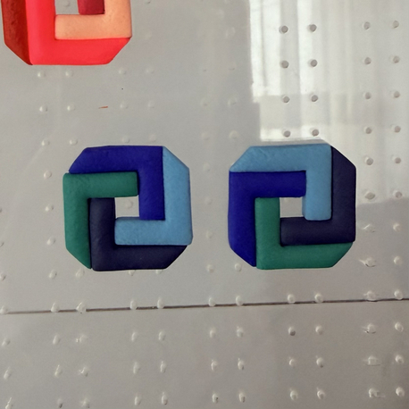 Braided Cuadrado Midi ColourBlock