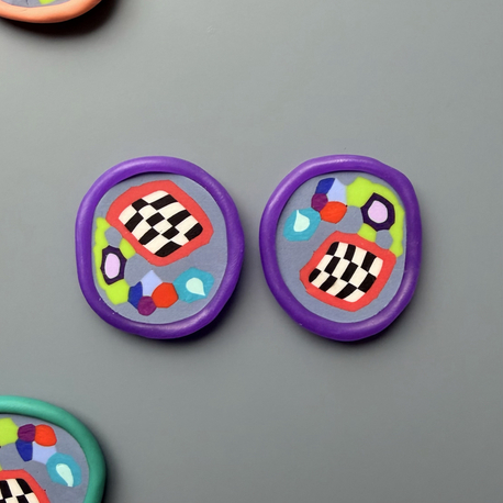 Loco Studs - Mauve