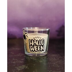 Vanilya Kokulu Cam Kavanoz Halloween Mum