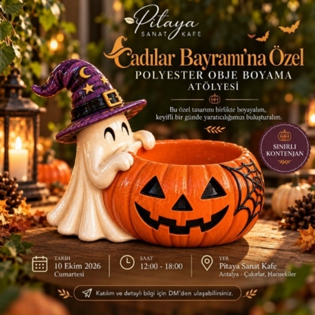 Polyester Obje Boyama Etkinliği Katılım Bileti 