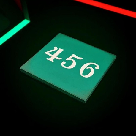 Squid Game 456 Seramik Bardak Altlığı