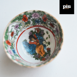 Vintage Sushi Sos Kasesi İnce Porselen