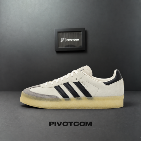 Adidas Ronnie Fieg x Clarks x Samba “White Black“