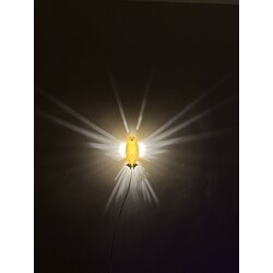 DUVARA MONTE VİDA DELİKLİ KARTAL FİGÜRÜ LAMBA