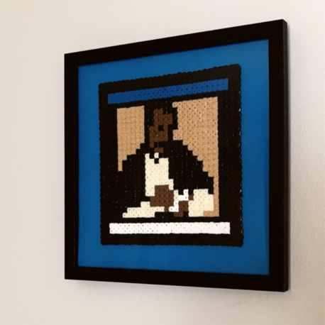 Drake - More Life Albüm Kapağı – Hama Boncuk Çerçeveli Tablo (20x20 cm)