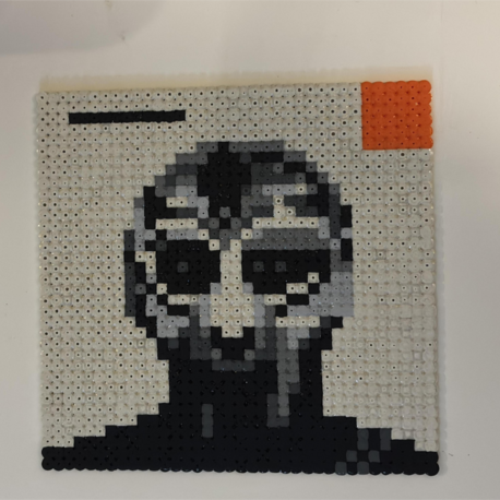 MF DOOM – Madvillainy | El Yapımı Hama Boncuğu Pixel Art