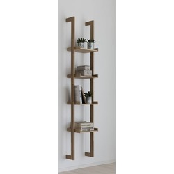 Plania Ahşap Duvar Tipi Kitaplık 160x30