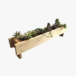 Plania Bahçe Tipi Dekoratif Saksı  80x15x20(h)