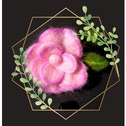 Gül Broş / Rose brooch