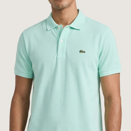 Lcs polo yaka su yeşili erkek tişört