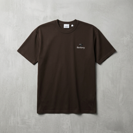 BR Metal Logolu Premium Oysho Kumaş T-Shirt