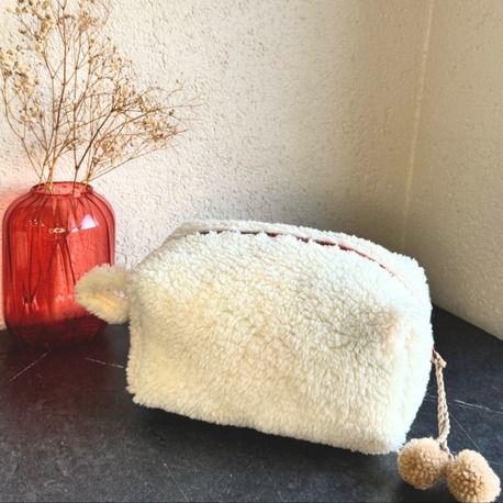 Pomélie Classic Orta Boy – Beyaz Teddy