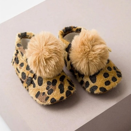 KIZ ÇOCUK LEOPAR DESENLİ AYAKKABI