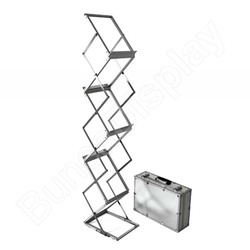 Portatif Çantalı Zig Zag Broşürlük A4