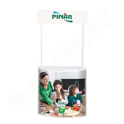 Portatif  Tanıtım Standı Oval / Mekanizma