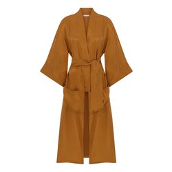 Taşlanmış İpek Kupro Kimono Muta