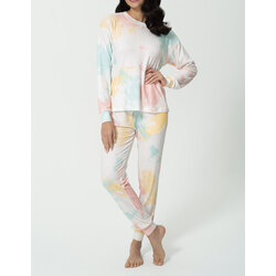 Batik desen pijama takımı