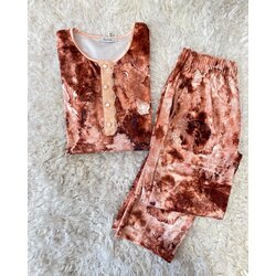 Feyza kadife pijama takımı 