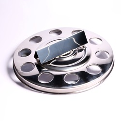  4 ADET- 24 CM-KROM FIRFIR - 2 NUMARA (ORTA BOY) 