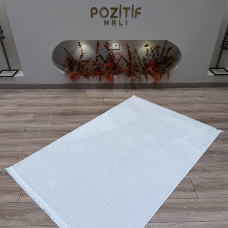 Puffy Peluş Pamuk Dokuma Taban Line Serisi 4 Metre Kare