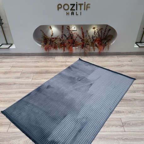 Puffy Peluş Pamuk Dokuma Taban Line Serisi 4 Metre Kare