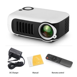 A2000 MINI projektör ev sinema tiyatro taşınabilir 3D LED Video projektörler oyun lazer projektör 4K