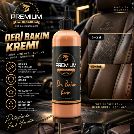 Premium Deri Bakım Kremi 400 Ml