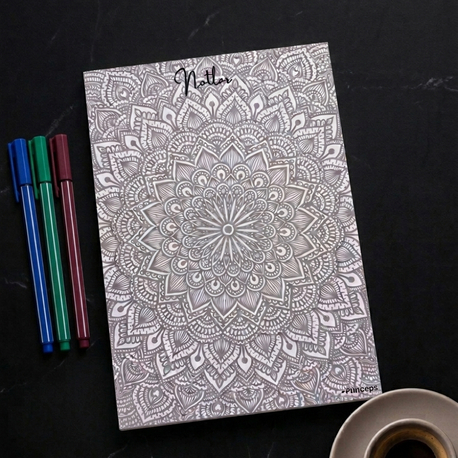 Mandala Desenli Notepad