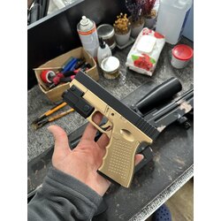 3D baskı hareketli yaylı Glock 17