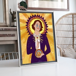 Fleabag ve Gine Domuzu Özel İllüstrasyon Tasarımı BOYUT:(A3) 30 x 42,0 CM |