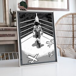 Hajime no Ippo, Manga Series Tasarımlı Tablo BOYUT:(A3) 30 x 42,0 CM |