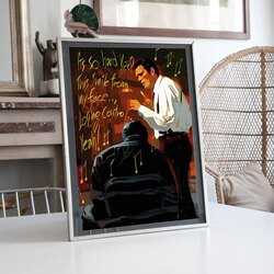 Tarantino Olağan Şüpheliler Alternatif Film Posteri BOYUT:(A3) 30 x 42,0 CM