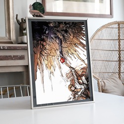 Death Note Yagami Light ve Ryuk'un Yaratılışı BOYUT:(A3) 30 x 42,0 CM |