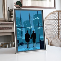 Fight Club Alternatif Son İllüstraston Tasarımı BOYUT:(A3) 30 x 42,0 CM |