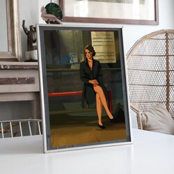 Fleabag it ll Pass Lonely llüstrasyon Tasarımlı Tablo BOYUT:(A3) 30 x 42,0 CM |