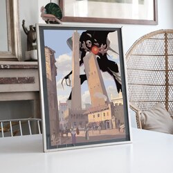 Neon Genesis Evangelion llüstrasyon Tasarımlı Tablo BOYUT:(A3) 30 x 42,0 CM |  