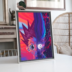 Hunter X Hunter Gon Son Radde İllüstrasyon Tasarımı BOYUT:(A3) 30 x 42,0 CM |